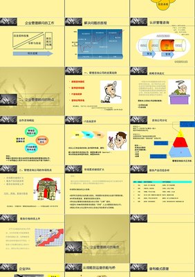 企業管理咨詢公司運營管理規劃